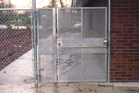 Pedestrian Gate with Panic Bar - Automated Gates and Equipment