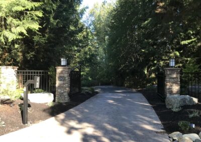 Woodinville Automated Residential Driveway After Gate Installation