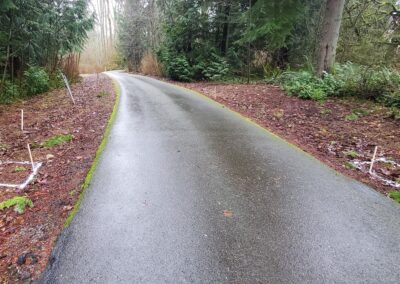 Woodinville Residential Driveway Before Gate Installation